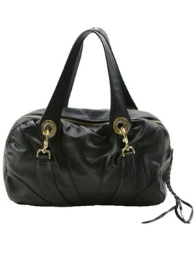 Goldenbleu Jordan Satchel large leather handbag purse old money